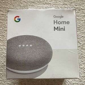 Google Home Mini in Charcoal Gray NIB